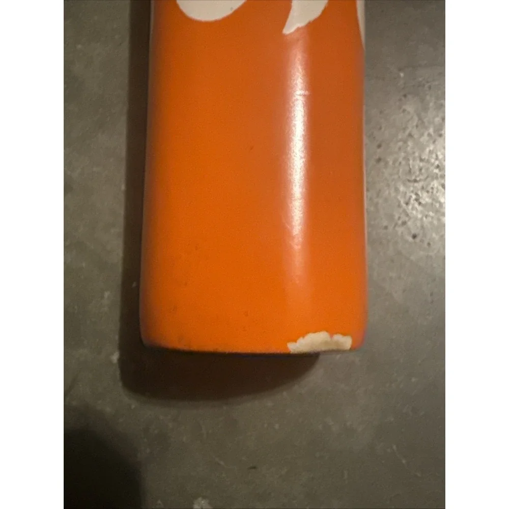Shock Top Brewing CO BELGIAN WHITE Beer Tap Handle Orange 12